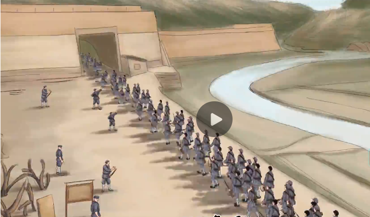 水墨動畫《奇跡 有密碼》之“為人民服務(wù)的平凡英雄”