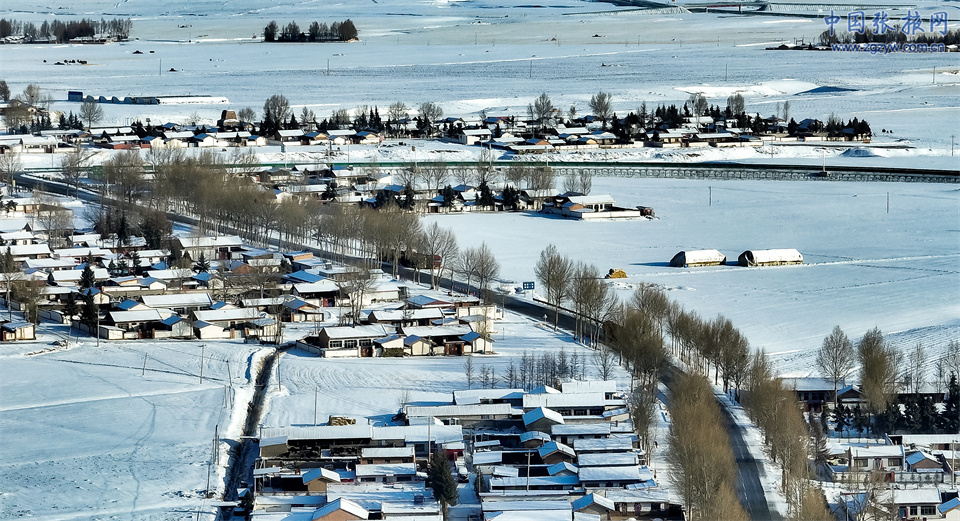 民樂(lè)：春雪潤(rùn)山鄉(xiāng) 景色美如畫(huà)