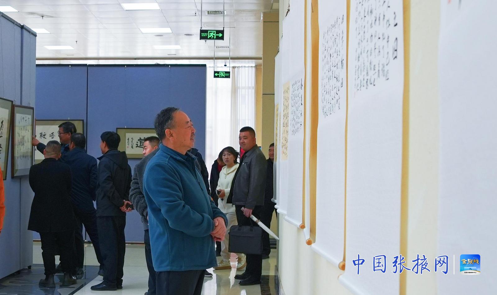 “以書弘道——徐兆壽書寫作品展”（張掖站）開展